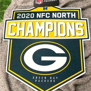 NFL Green Bay Packers Rico 2020 NFC North Champions Large Pennant
